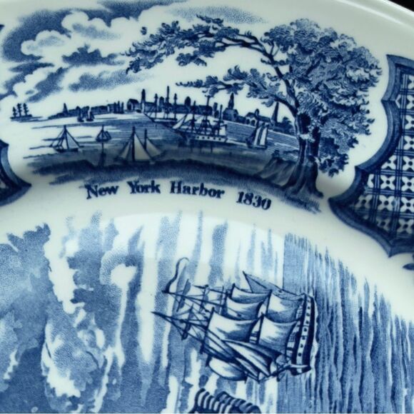 Alfred Meakin 1970’s Friendship of Salem Fair Winds Collectible Plate 10.5” #5 - Picture 11 of 16